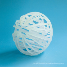 Plastic Suspended ball in chemical wet-scrubber